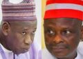 Saura Ƙiris Kwankwaso Da Ganduje Su Dambace A Gaban Tinubu
