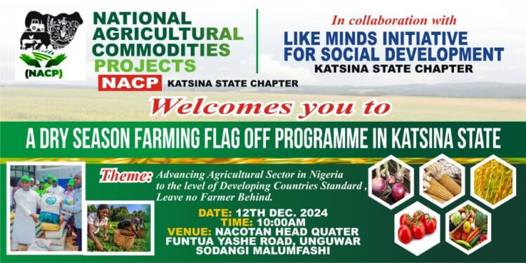 SHIRIN BUNƘASA NOMA NA ƘASA A JIHAR KATSINA (NATIONAL AGRICULTURAL COMMODITIES PROJECT KATSINA STATE) NA GAYYATA