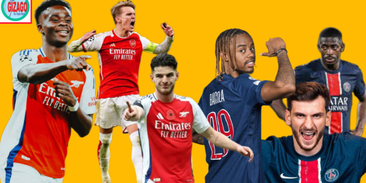 PSG DA ARSENAL: ZARATAN ‘YAN WASAN DA ZA SU BA DA MAMAKI