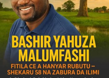 TUNAWA DA BASHIR YAHUZA MALUMFASHI A CIKAR SA SHEKARA 58 – MAI TUNZURA ALKALAMI, MAI ZABURAR DA ZUCIYA
