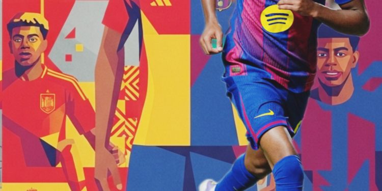 Jiya Lamine Yamal Ya Yi Wasan Kura Da Mbappé